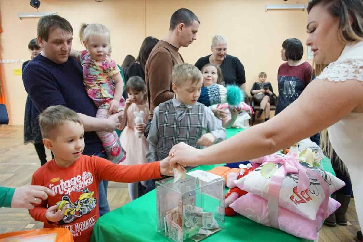 Пожертвования детям