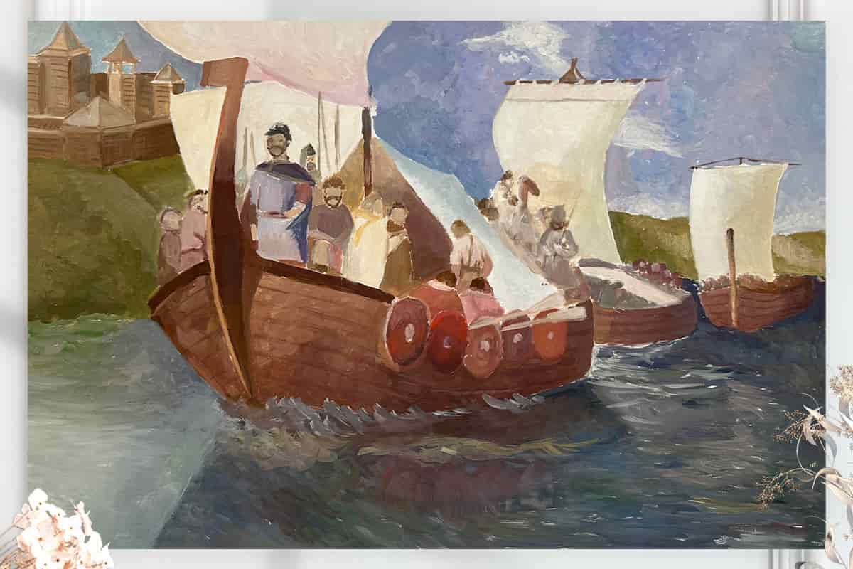 Варяги (размер 40х60см.)